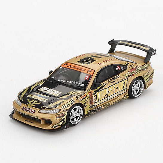 Imported Mini GT Code 714 Nissan Silvia (S15) Top Secret D1GP