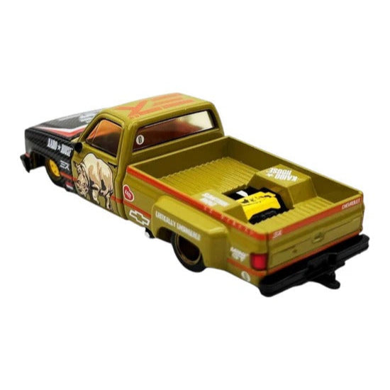 Imported Kaido House x Mini GT - Chevrolet Silverado "Sumatran Rhino" Kaido x Mizu Diecast