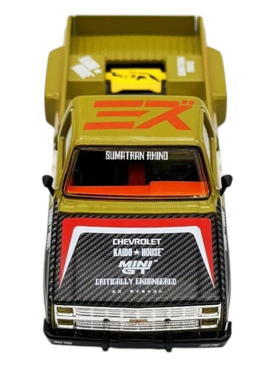 Imported Kaido House x Mini GT - Chevrolet Silverado "Sumatran Rhino" Kaido x Mizu Diecast