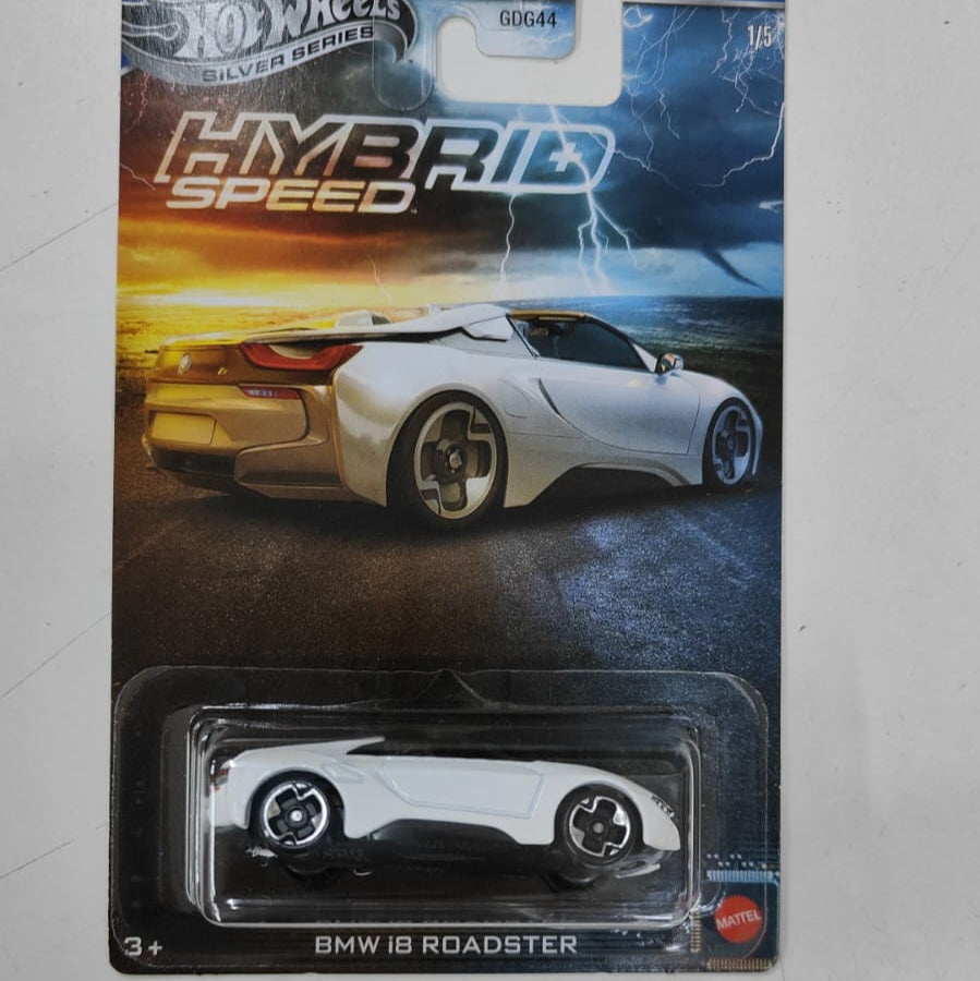 Hot Wheels Scale 1:64 Imported 2025 Silver Series Hybrid Speed Series - Set Of 5