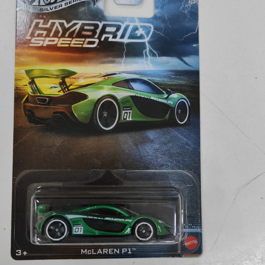 Hot Wheels Scale 1:64 Imported 2025 Silver Series Hybrid Speed Series - Set Of 5