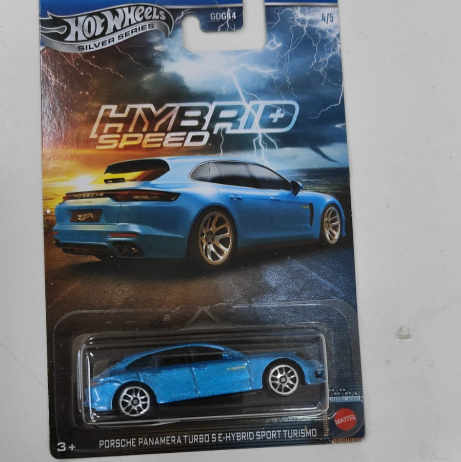 Hot Wheels Scale 1:64 Imported 2025 Silver Series Hybrid Speed Series - Set Of 5