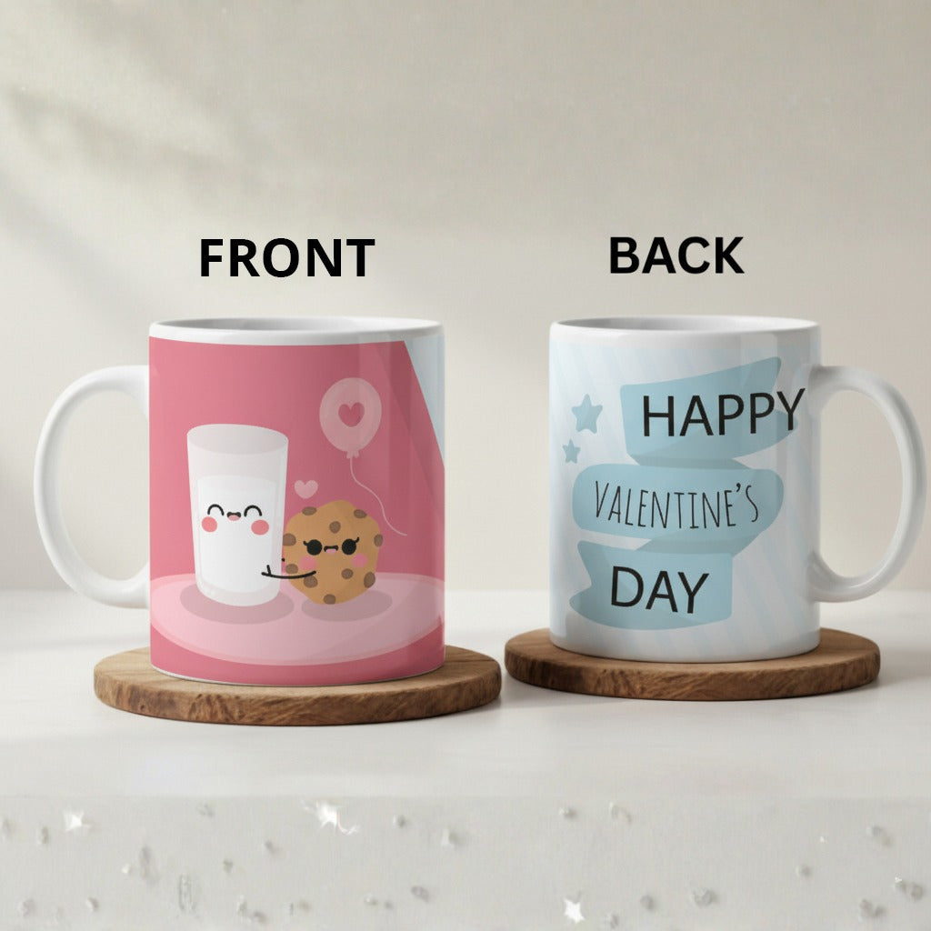 Happy Valentines Day 3D Ceramic Coffee Mug