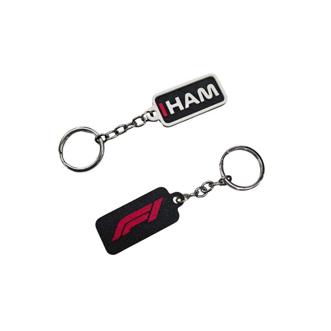 F1 Lewis Hamilton Keychain