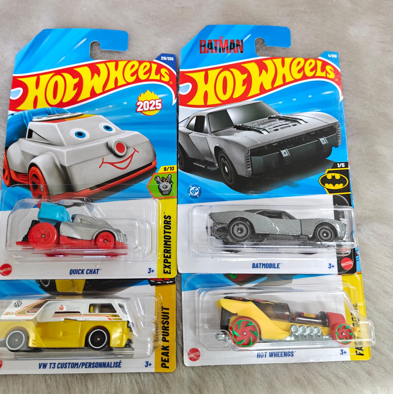 Hot Wheels Combo - Set Of 4