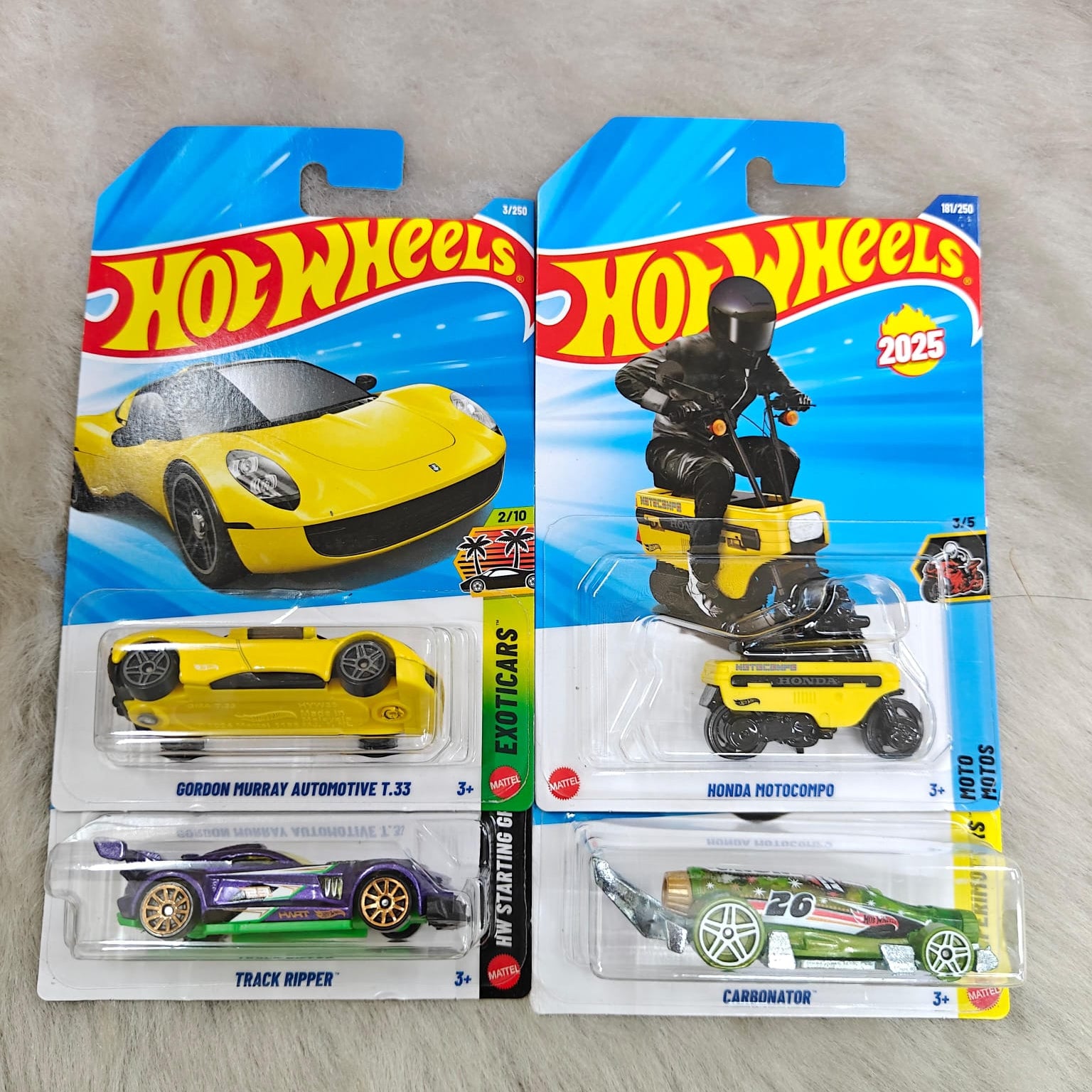 Hot Wheels Combo - Set Of 4