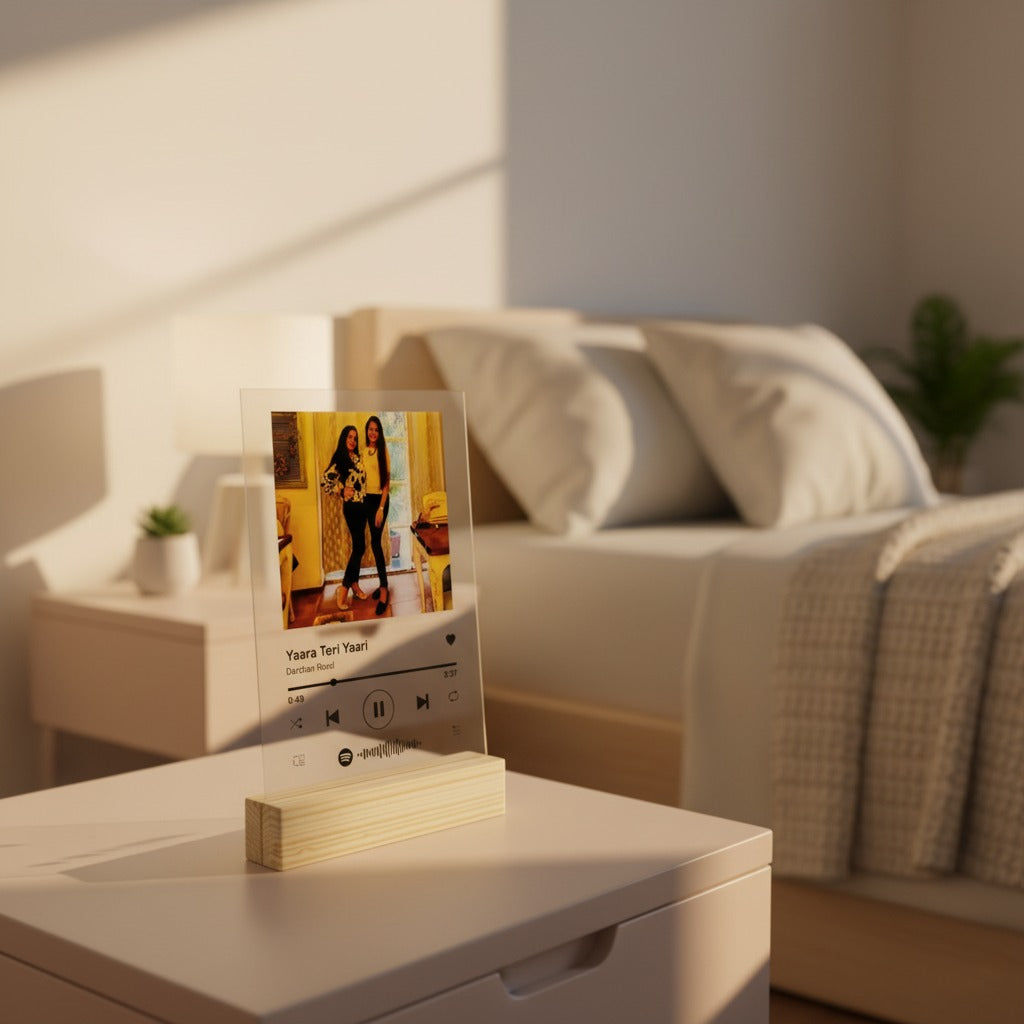 Personalised Spotify Acrylic Music Plaque ( Cash On Delivery Not Allowed On This Product )