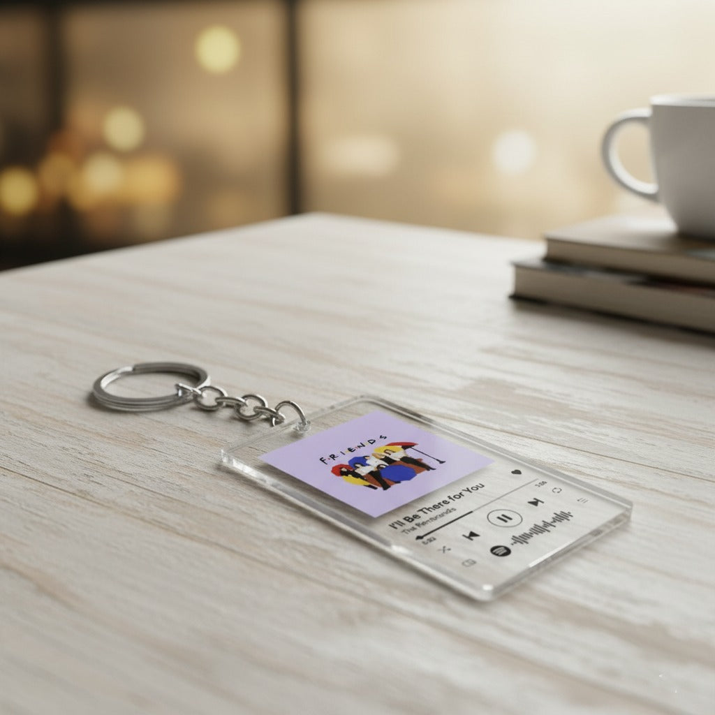 Personalised Spotify Keychain (No COD Allowed On This Product)