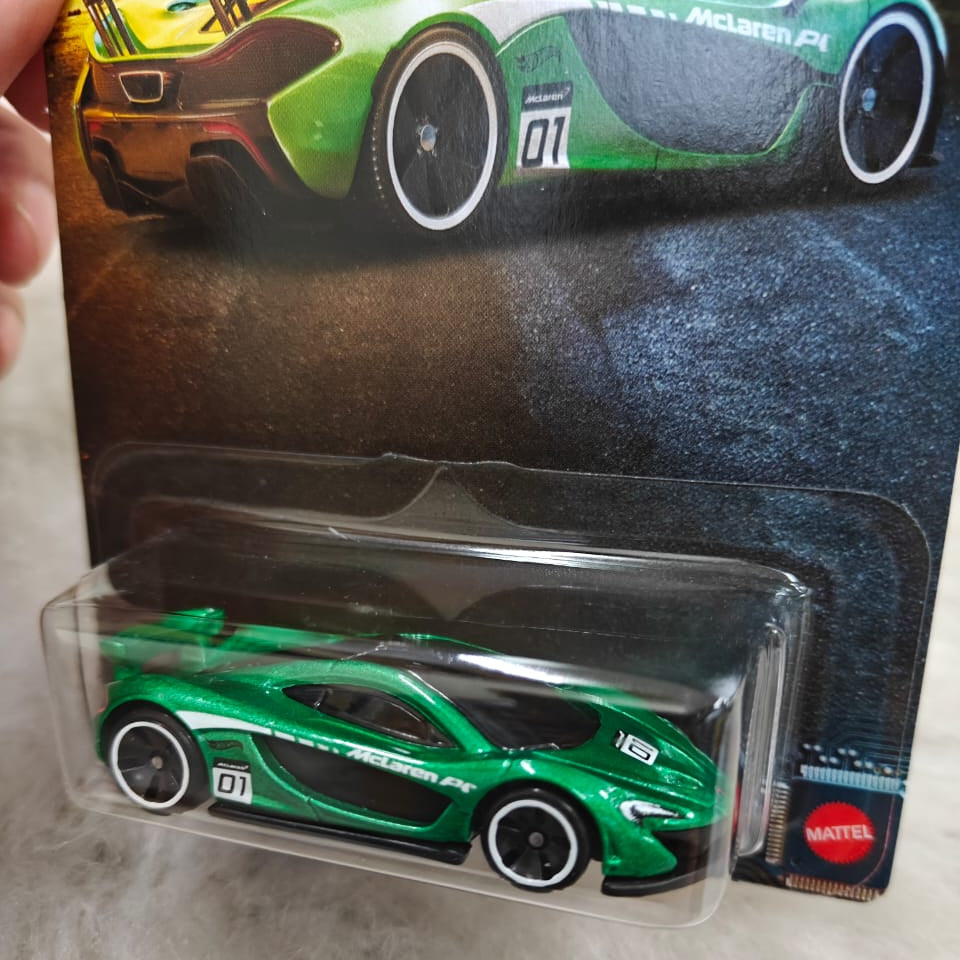 Hot Wheels Scale 1:64 Imported 2025 Silver Series Hybrid Speed Series - McLaren P1