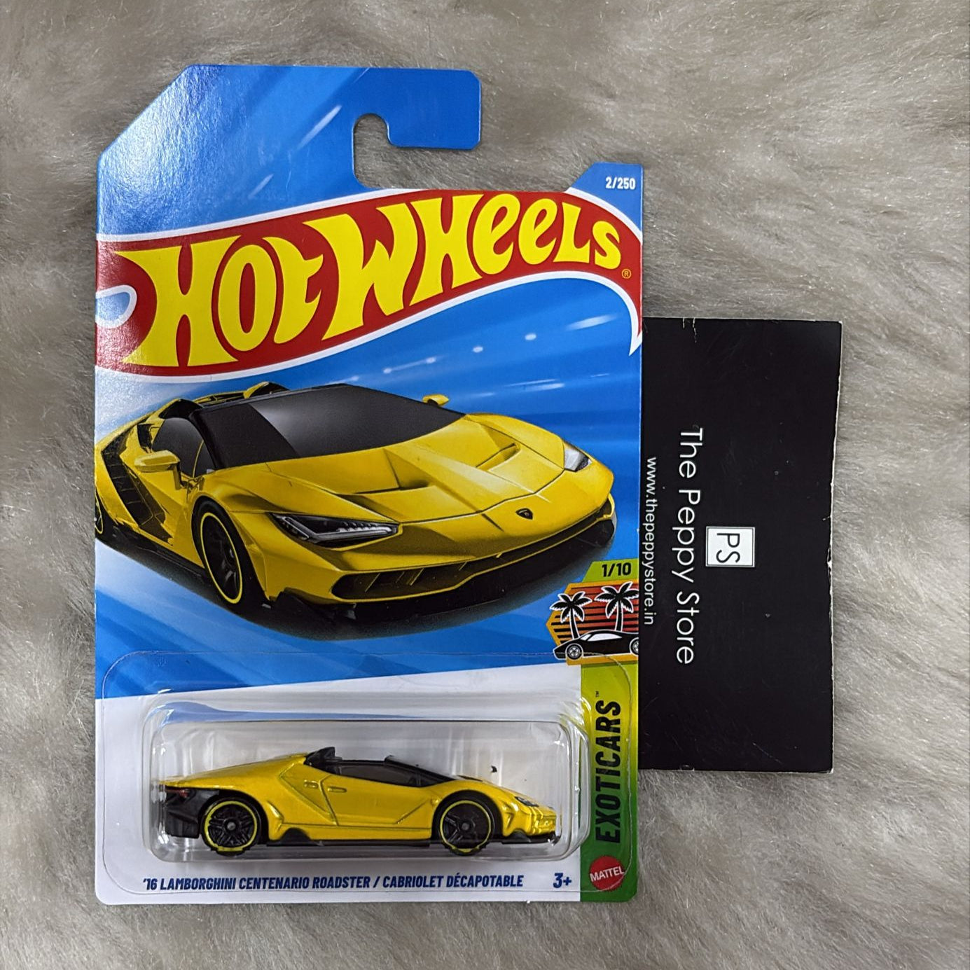 Hot Wheels 2026 A case Vehicle Collection - '16 Lamborghini Centenario Roadster / Cabriolet Decapotable