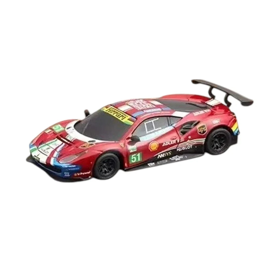 Bburago Ferrari Shell Racing Legends Ferrari 488 GTE 1:41 Scale Bluetooth Remote Control Car – Smartphone Controlled
