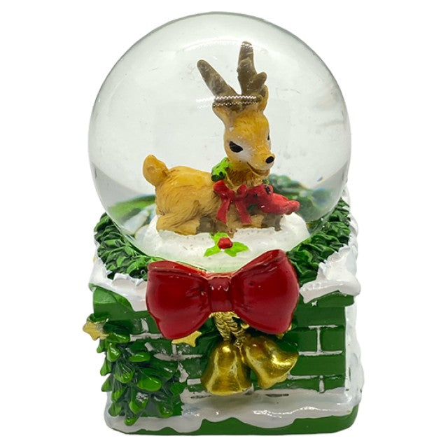 Christmas Snow Globe Decorative Showpiece - Random Design Will Be Provided
