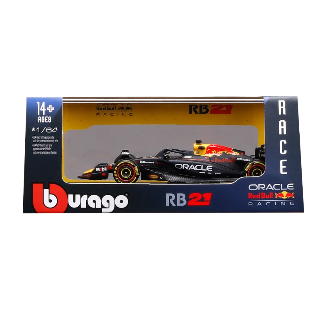 PreOrder Official Bburago 2025 Red Bull RB21 Max Verstappen - Scale 1 : 64 Diecast Scale Model (will be shipped in last week of November)