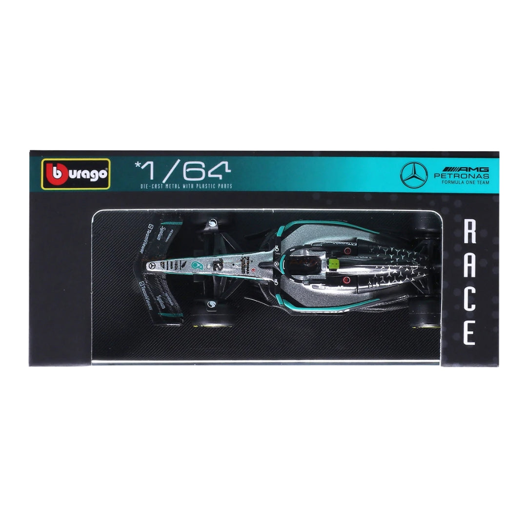 PreOrder Official Bburago 2025 Mercedes-AMG W16 Kimi Antonelli - Scale 1 : 64 Diecast Scale Model (will be shipped in last week of November)