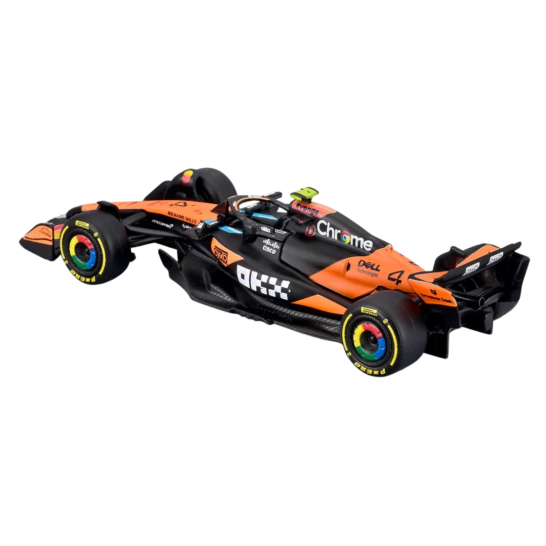 Official Bburago 2025 McLaren MCL39 Australia GP 4 Lando Norris Australia GP - Scale 1 : 64 Diecast Scale Model