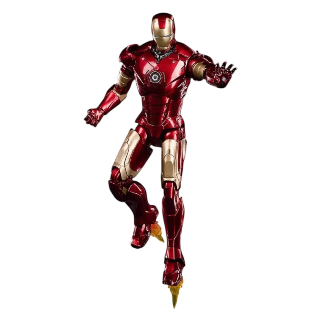 Marvel Studios Iron Man : The Infinity Saga 1:10 Scale Iron Man Mark MK03 Figure by ZD Toys (Size-7 Inch)