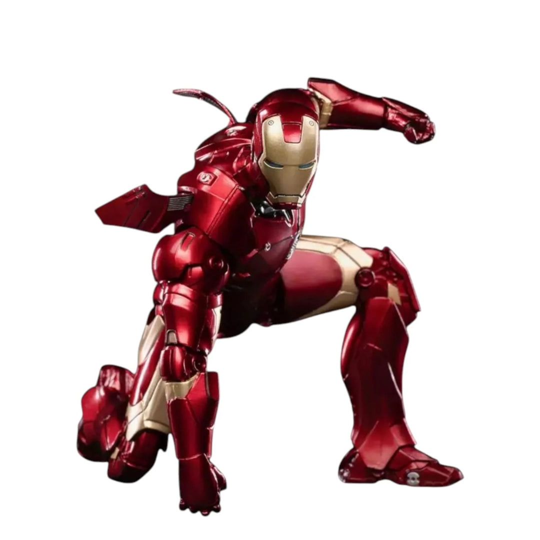 Marvel Studios Iron Man : The Infinity Saga 1:10 Scale Iron Man Mark MK03 Figure by ZD Toys (Size-7 Inch)