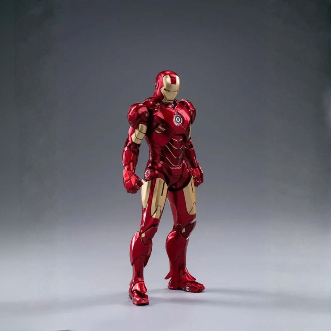 Marvel Studios Iron Man 2 : The Infinity Saga 1:10 Scale Iron Man Mark MK04 Figure by ZD Toys (Size-7 Inch)