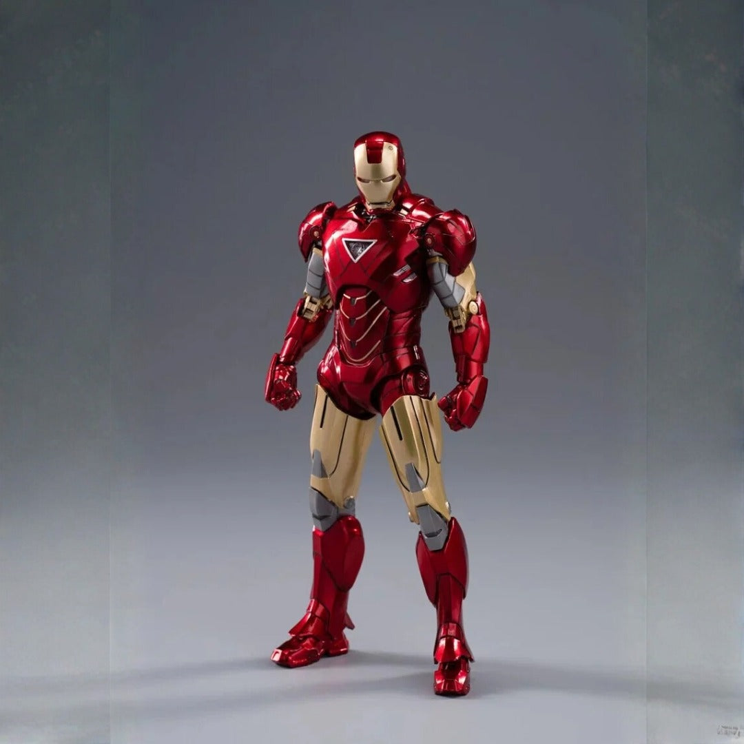 Marvel Studios Iron Man 2 : The Infinity Saga 1:10 Scale Iron Man Mark MK06 Figure by ZD Toys (Size-7 Inch)