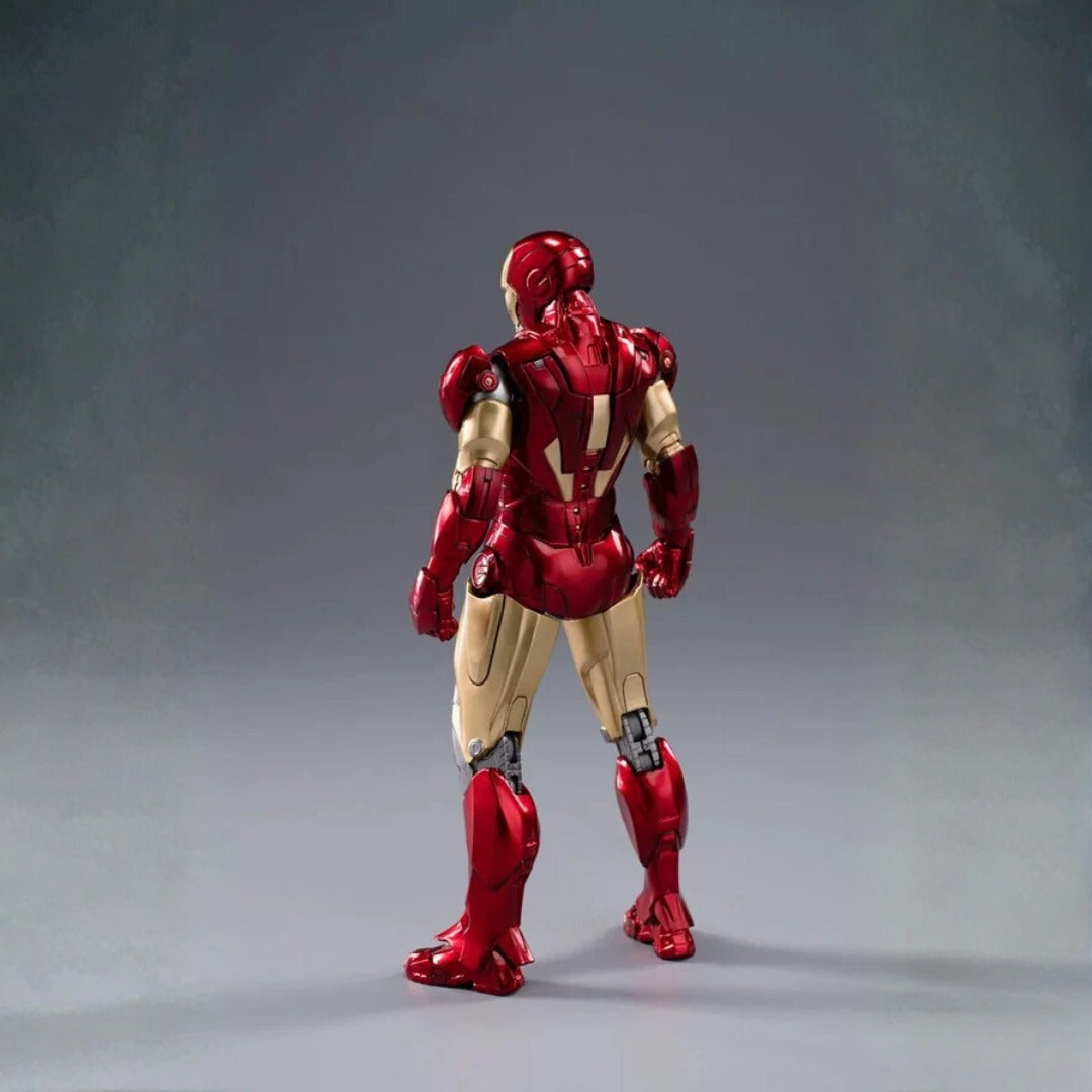 Marvel Studios Iron Man 2 : The Infinity Saga 1:10 Scale Iron Man Mark MK06 Figure by ZD Toys (Size-7 Inch)