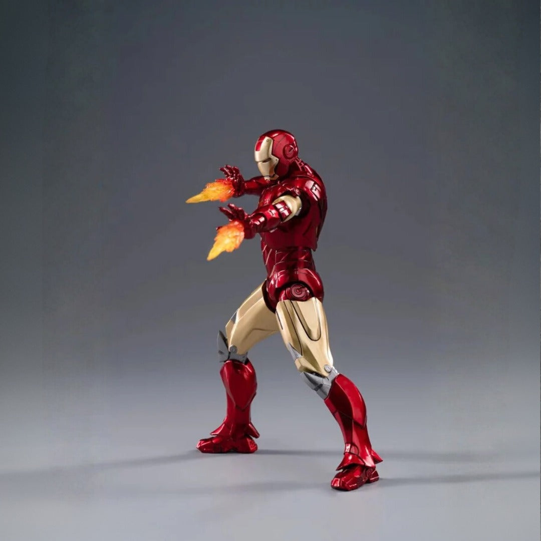 Marvel Studios Iron Man 2 : The Infinity Saga 1:10 Scale Iron Man Mark MK06 Figure by ZD Toys (Size-7 Inch)