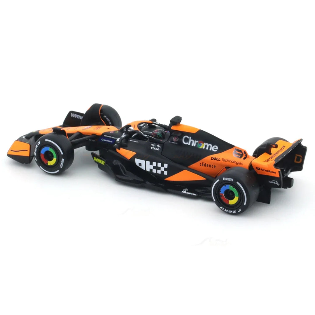Bburago - 1/43 Diecast Scale Model - 2024 McLaren F1 Team MCL38 - 81 Oscar Piastri
