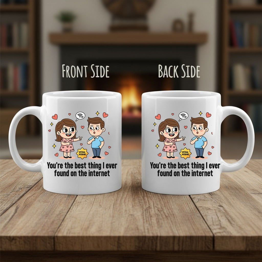 Best Thing On The Internet 3D Ceramic Coffee Mug