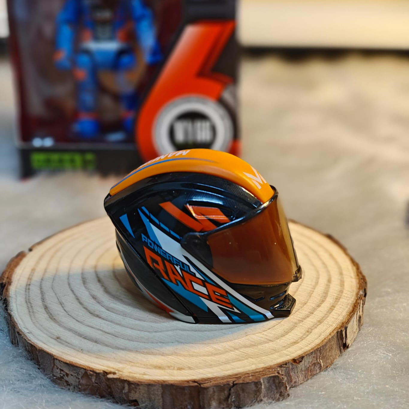 MY66 Q Version Motor Cycle Rider Diecast Model