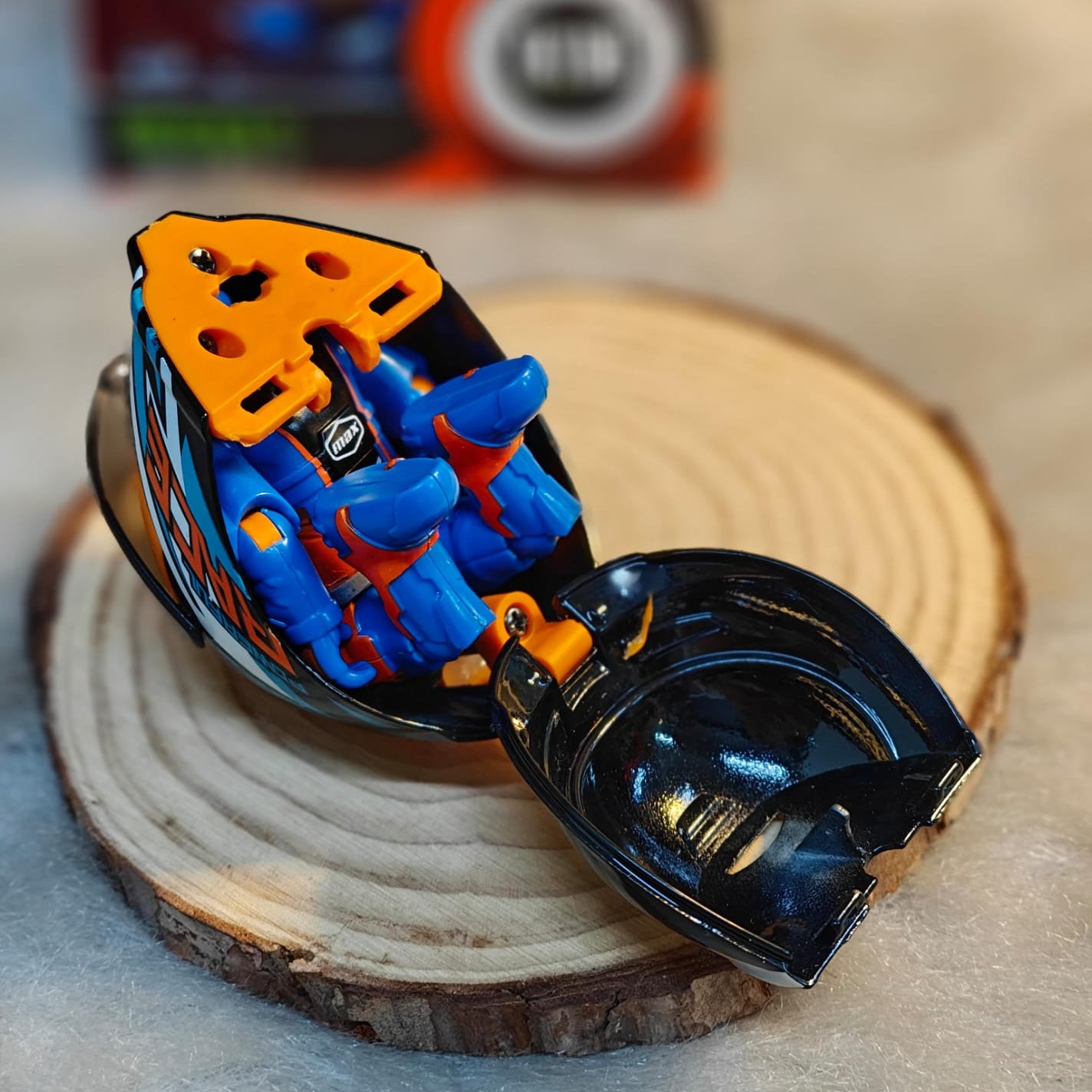 MY66 Q Version Motor Cycle Rider Diecast Model