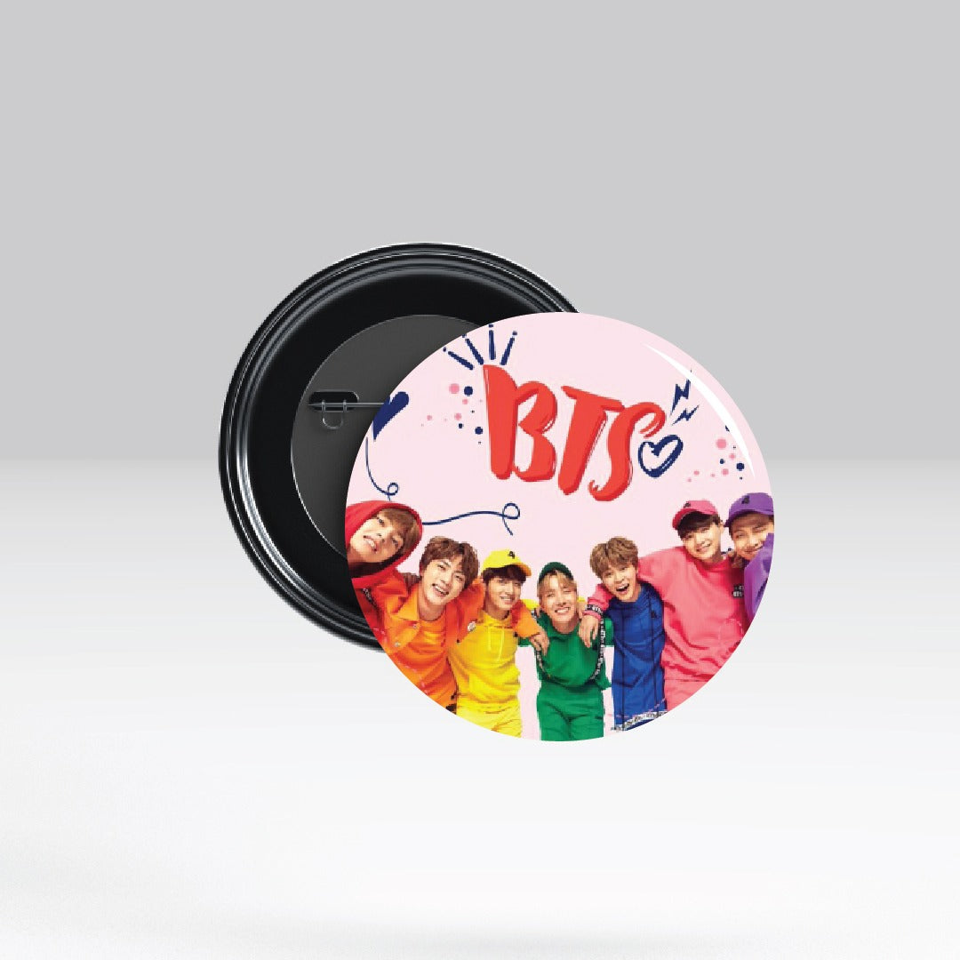 BTS 7 Characters Badge