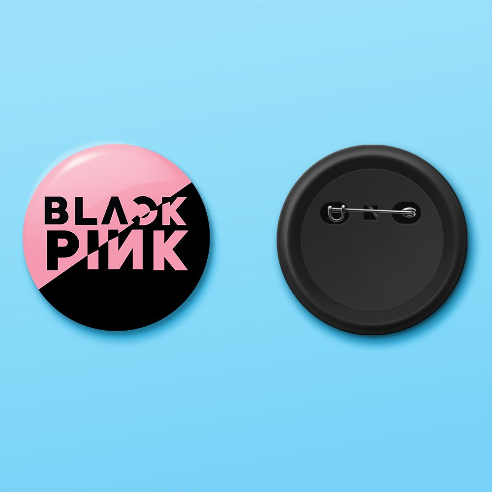 Black Pink Badge
