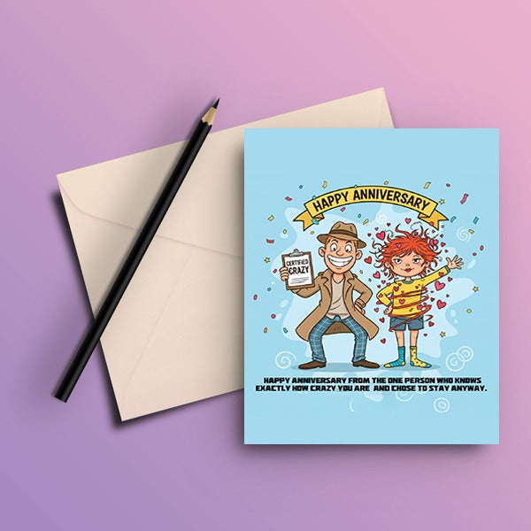 Happy Anniversary - Relationship Greeting Card
