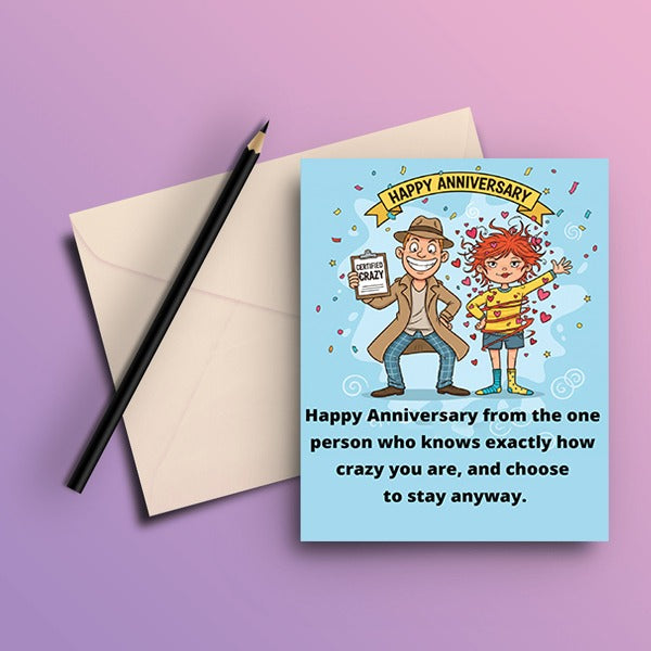 Happy Anniversary Greeting Card