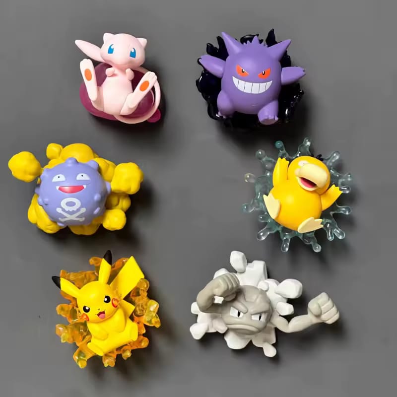 Pokemon Original 3d Fridge Magnets