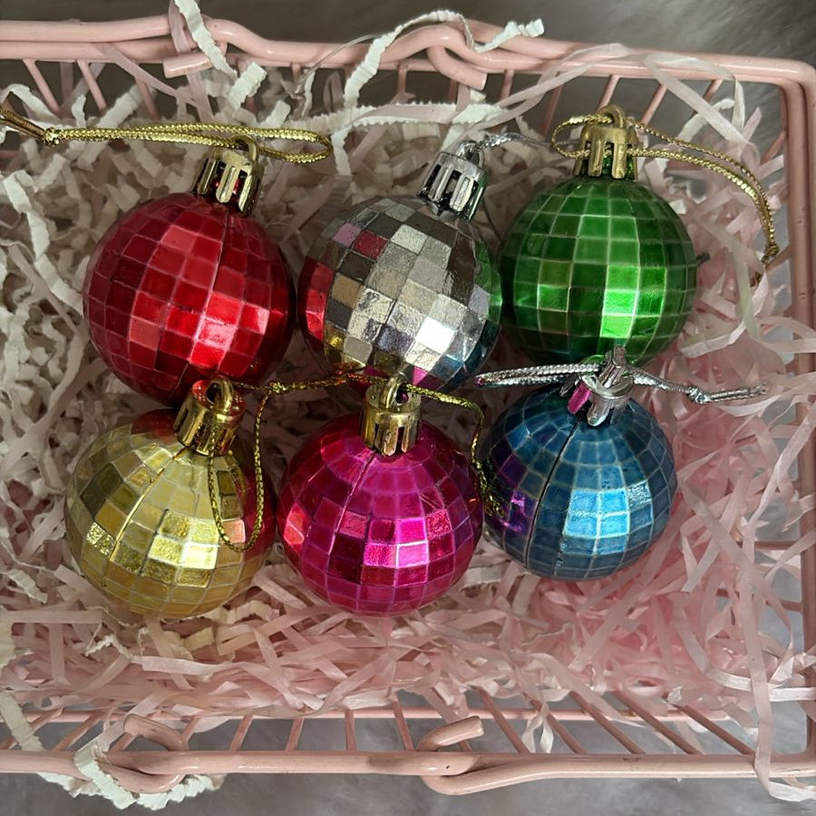 Christmas Decorative Balls Set of 6