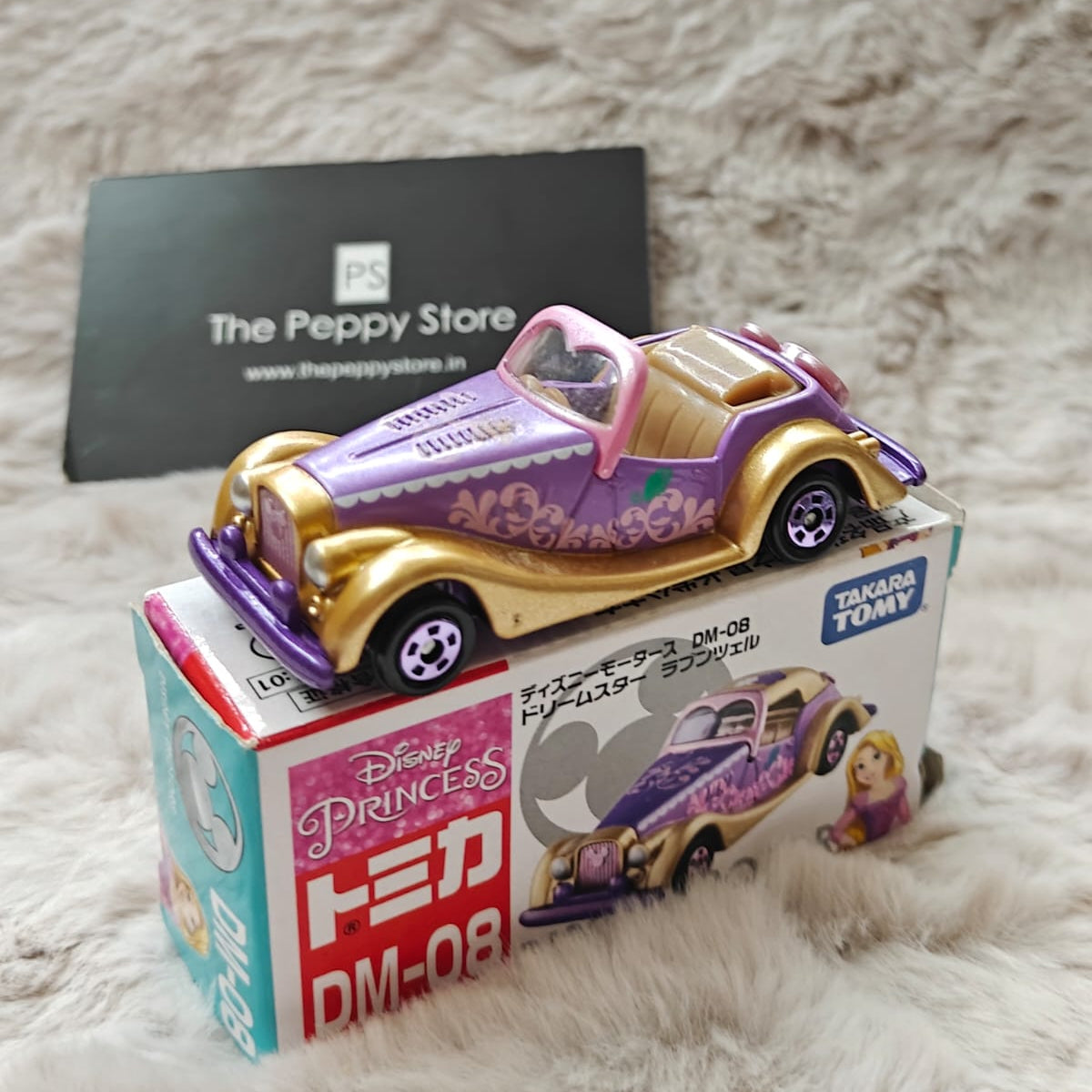 Takara Tomy Tomica Disney Motors Dream Star Scale 1 : 64 - DM-08 Rapunzel