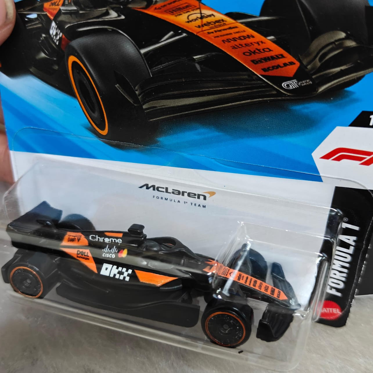 Hot Wheels 2026 Imported B case Formula f1 Team Vehicle Collection - Mclaren F1 Team