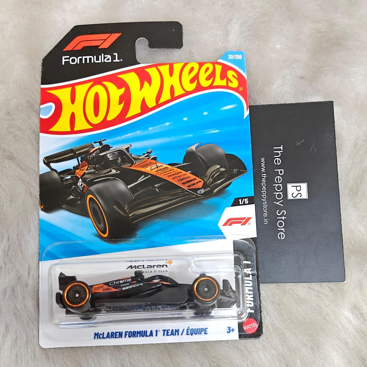 Hot Wheels 2026 Imported B case Formula f1 Team Vehicle Collection - Mclaren F1 Team