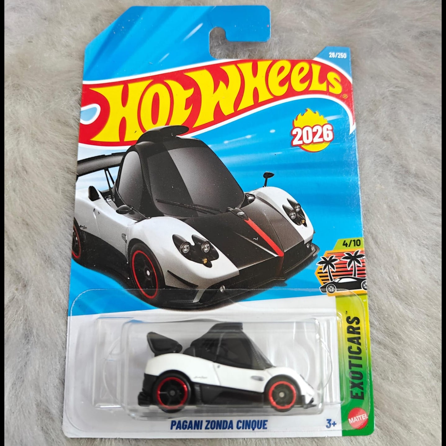 Hot Wheels 2026 Imported B case Vehicle Collection - Pagani zonda Cinque