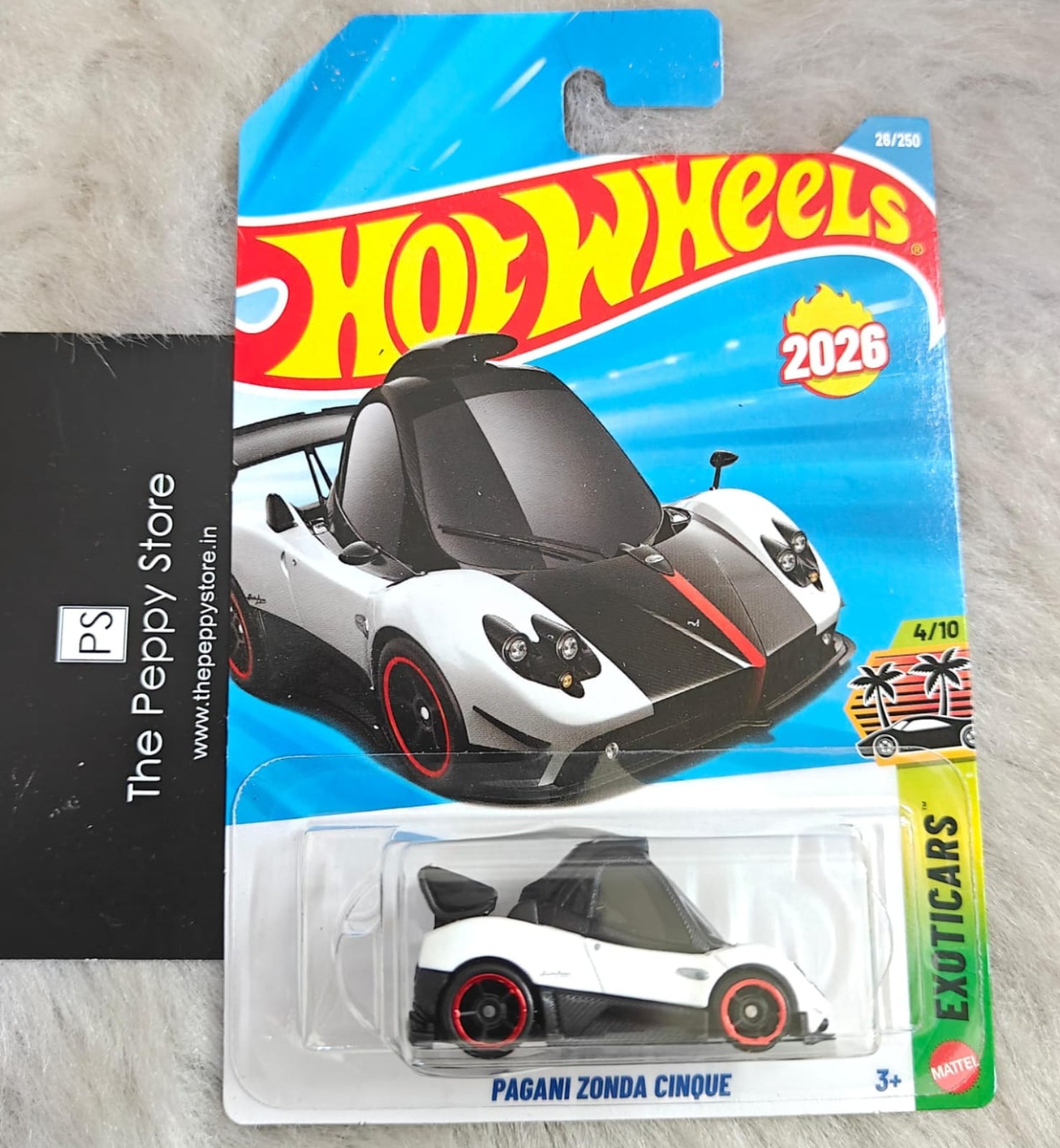 Hot Wheels 2026 Imported B case Vehicle Collection - Pagani zonda Cinque