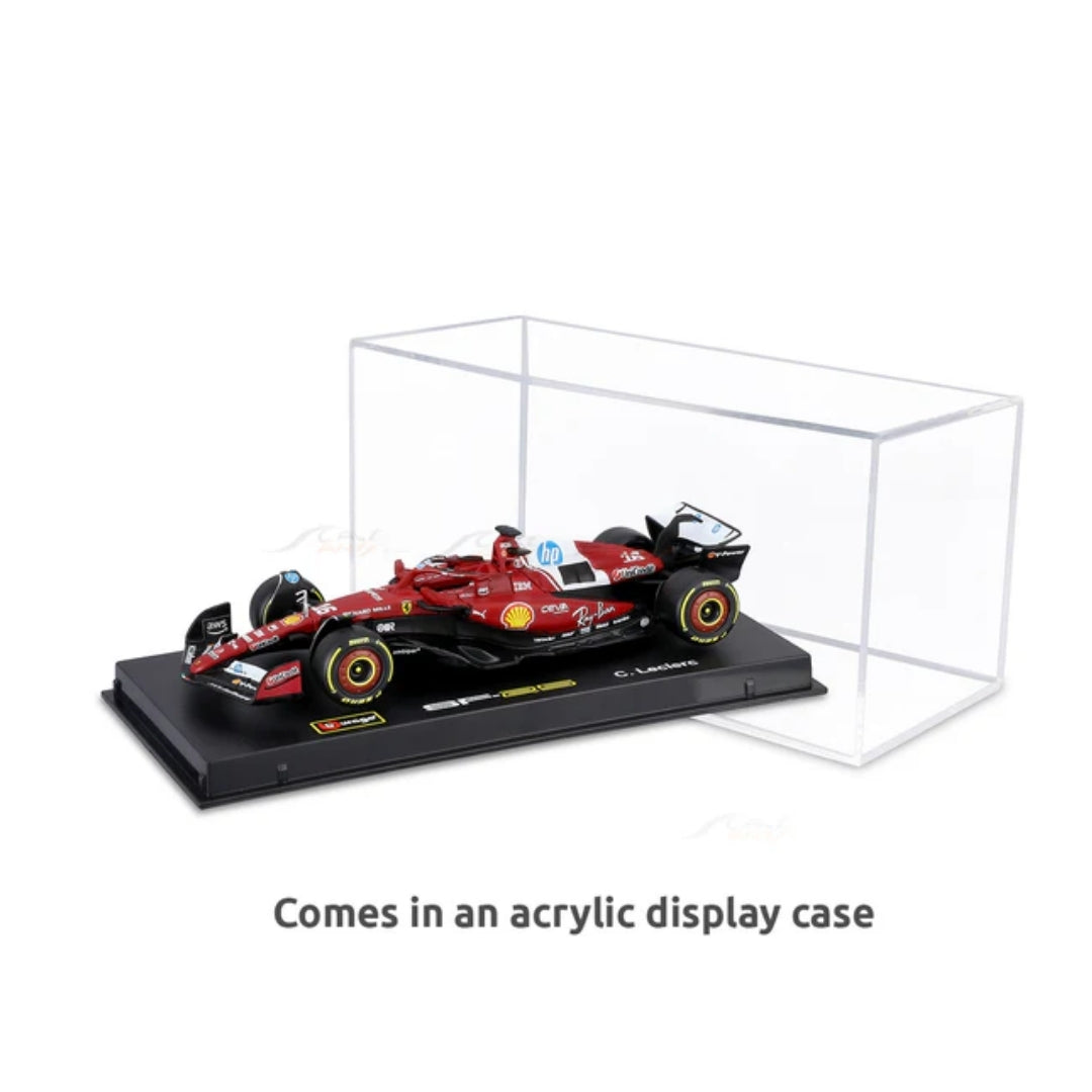 Preorder Official Bburago 2025 Ferrari SF-25 No. 16 Charles Leclerc Australia GP - Scale 1 : 43 Diecast Scale Model (Will Be Shipped in January 2026 First Week)