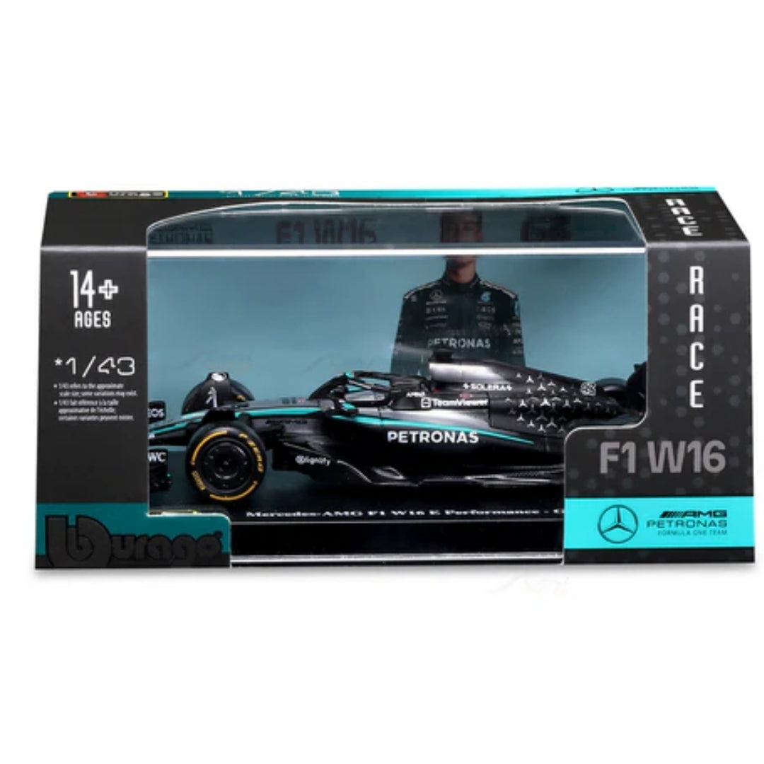 Preorder Official Bburago 2025 Mercedes-AMG W16 63 George Russell Australia GP - Scale 1 : 43 Diecast Scale Model (Will Be Shipped in January 2026 First Week)