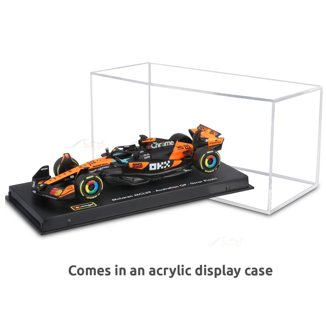 Preorder Official Bburago 2025 McLaren MCL39 GP 81 Oscar Piastri Australia GP - Scale 1 : 43 Diecast Scale Model (Will Be Shipped in January 2026 First Week)