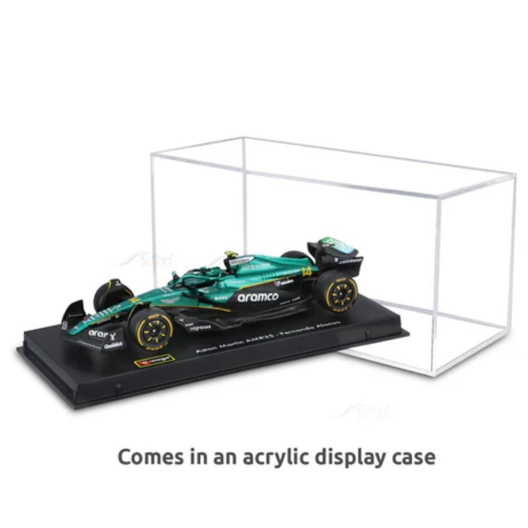 Preorder Official Bburago 2025 Aston-Martin AMR25 14 Fernando Alonso Australia GP - Scale 1 : 43 Diecast Scale Model (Will Be Shipped in January 2026 First Week)