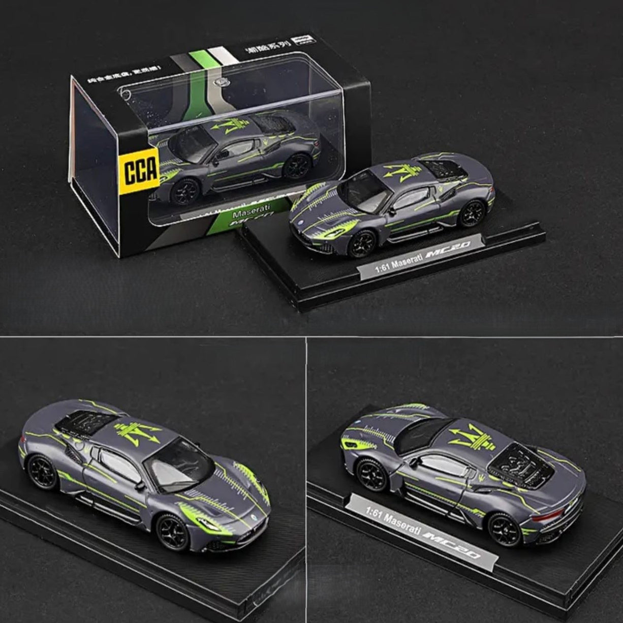 Scale 1 :64 CCA 016 Maserati MC20 With Acrylic Case