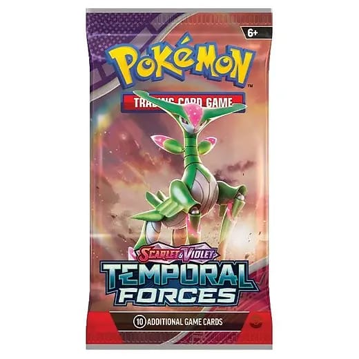 Pokemon Scarlet and Violet Temporal Forces Booster Pack Trading Card Game (English)