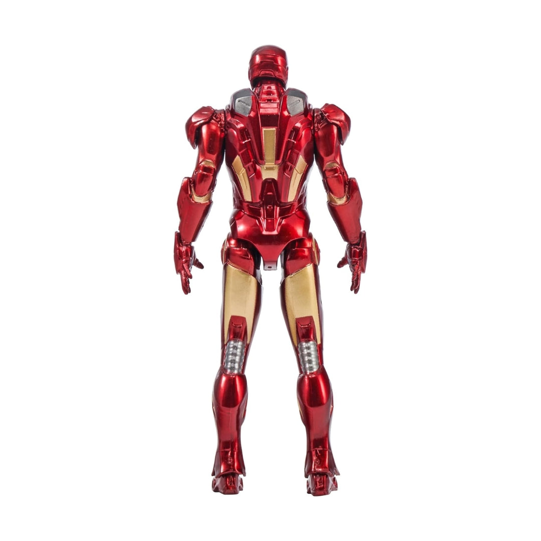 Marvel Studios : The Infinity Saga Mark 7 MK07 4 Inch Scale Iron Man Collection Figures - Light-Up Display Chamber by ZD Toys