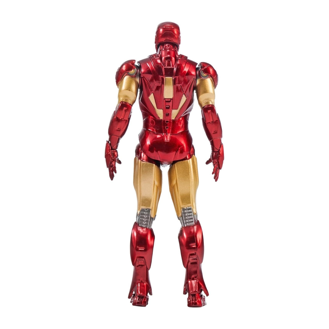 Marvel Studios : The Infinity Saga Mark 6 MK06 4 Inch Scale Iron Man Collection Figures - Light-Up Display Chamber by ZD Toys