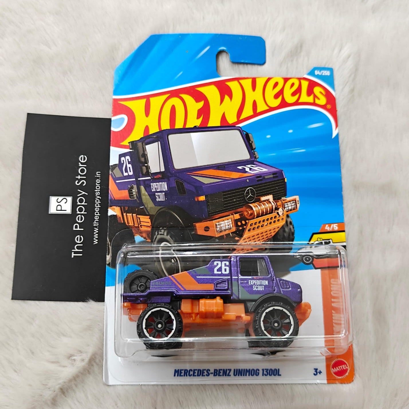 Hot Wheels 2026 Imported C case Vehicle Collection - Mercedes-Benz Unimog 1300L