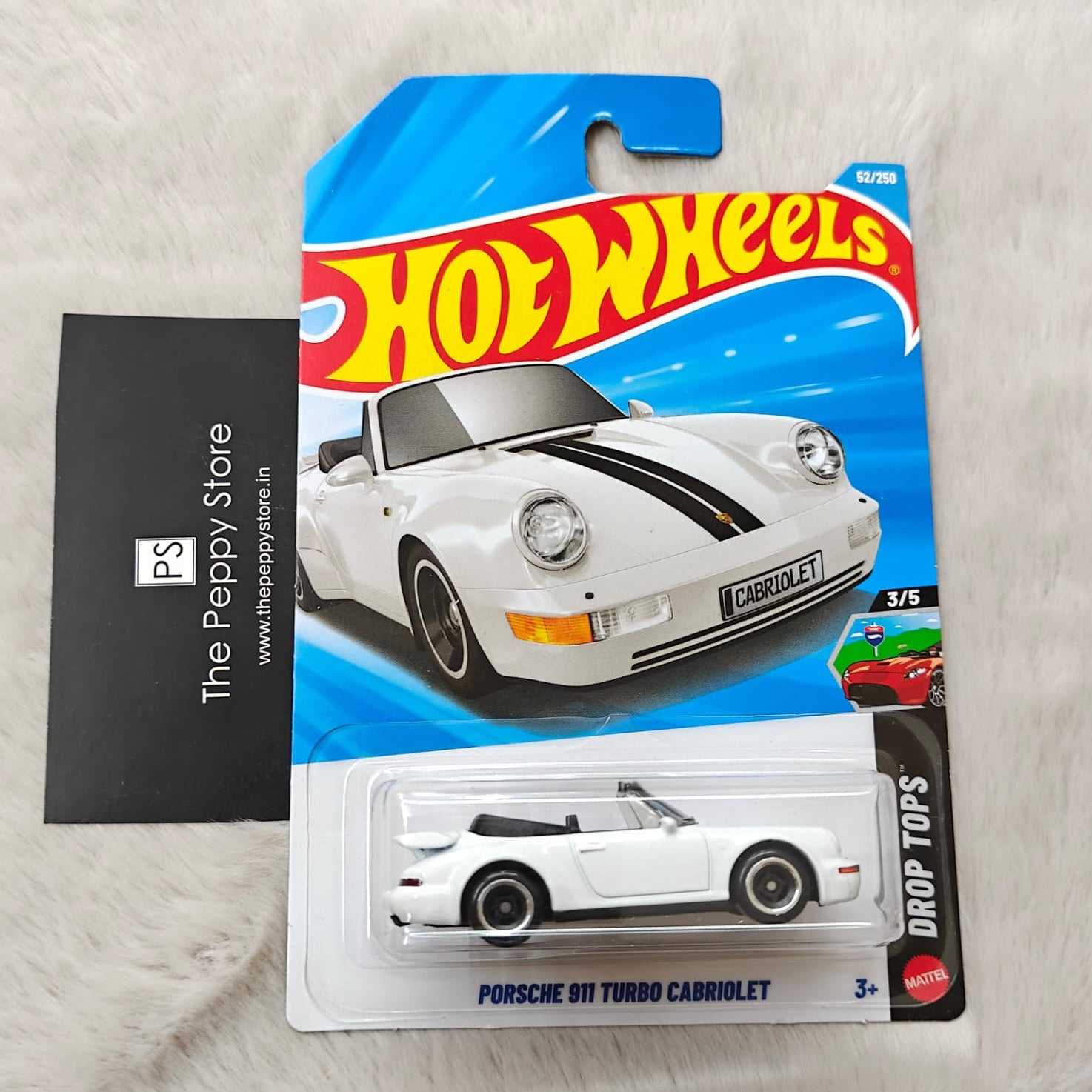 Hot Wheels 2026 Imported C case Vehicle Collection - Porsche 911 Turbo Cabriolet